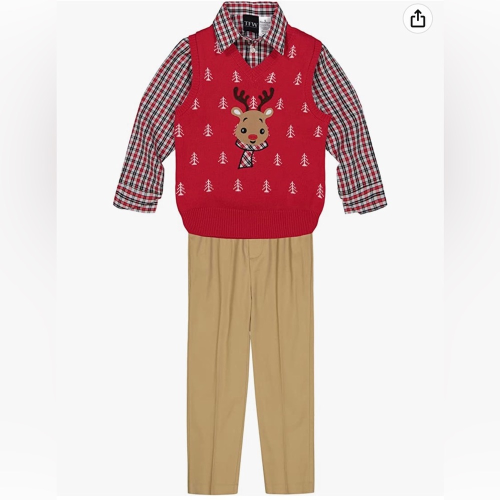 TFW Dresswear Boys' Sweater Vest Set